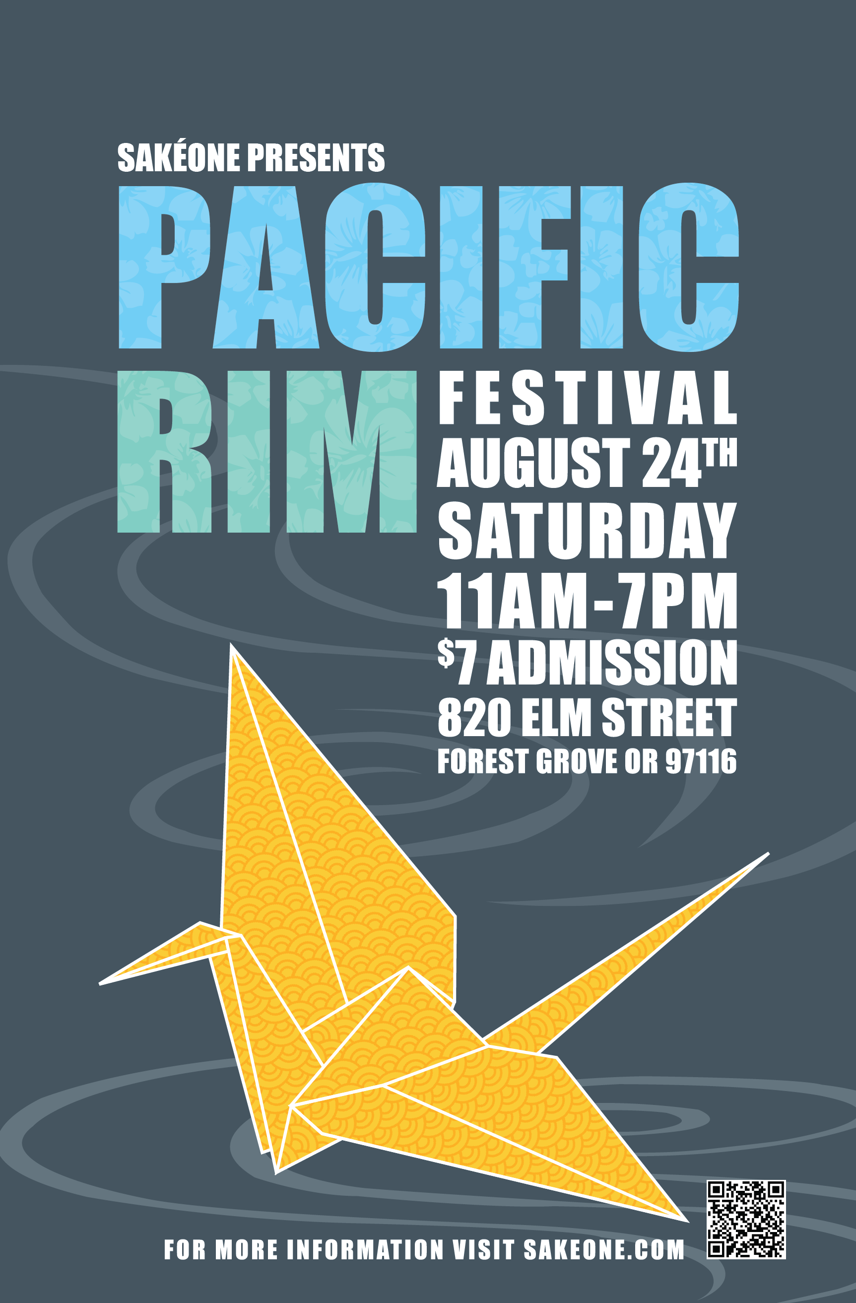 Sakeone Pacific Rim Festival Poster Duy Mai Designs